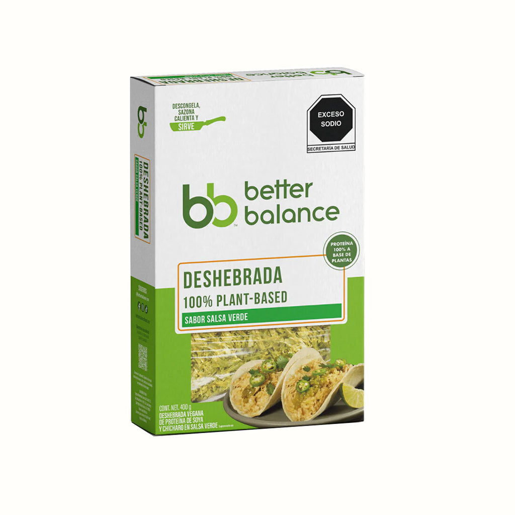 Deshebrada en Salsa Verde Better Balance 400 g