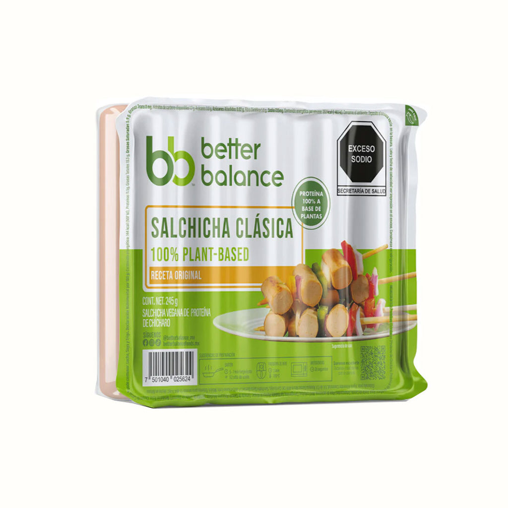 Salchicha Clásica Vegan Better Balance 245 g