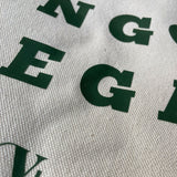 Tote Bag Color Crudo Chingona y Vegana Vegan Label 1 pz