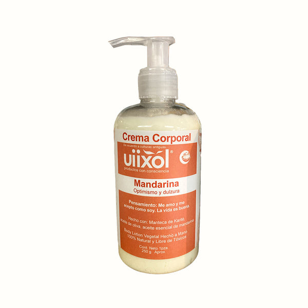Crema Corporal de Mandarina Uiixol 250 gr