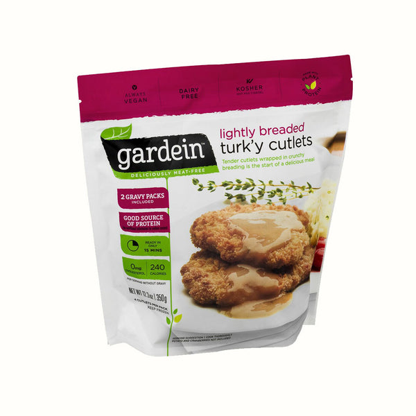 Breaded Turk'y Cutlests Gardein 352 g