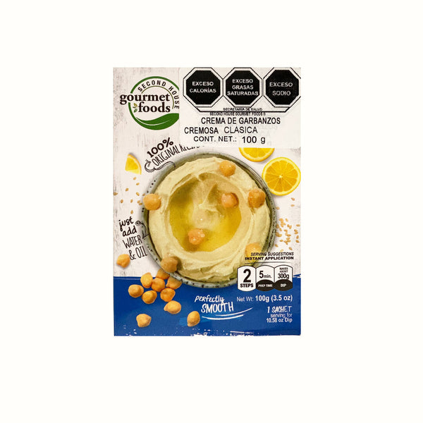 Hummus Instantaneo en Polvo Sabor Clásico Second House 100 g