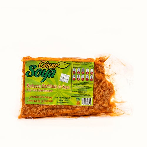 Barbacoa Vegana Enchilada César Soya 500 g