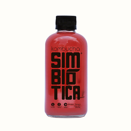 Kombucha Simbiótica Jamaica-Romero 250 ml