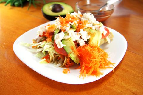 Tacos Dorados de Zanahoria