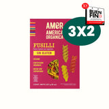 Pasta Orgánica Fusilli Trigrano con Vegetales Sin Gluten América Orgánica 227 g
