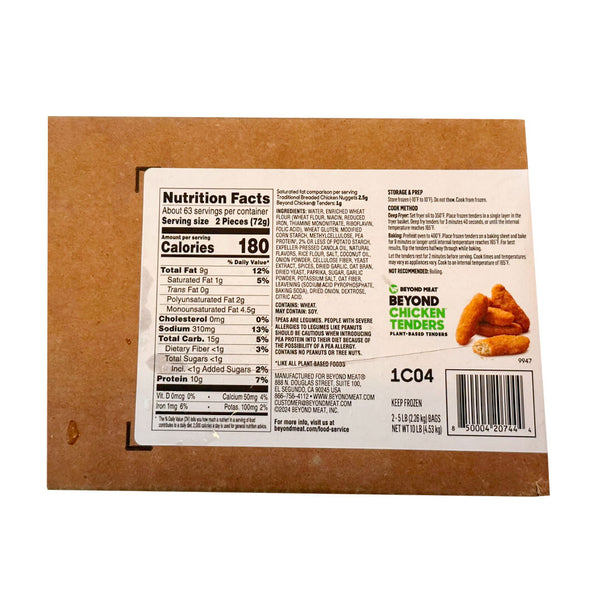 Beyond Chicken Tenders Food Service 4.53 kg