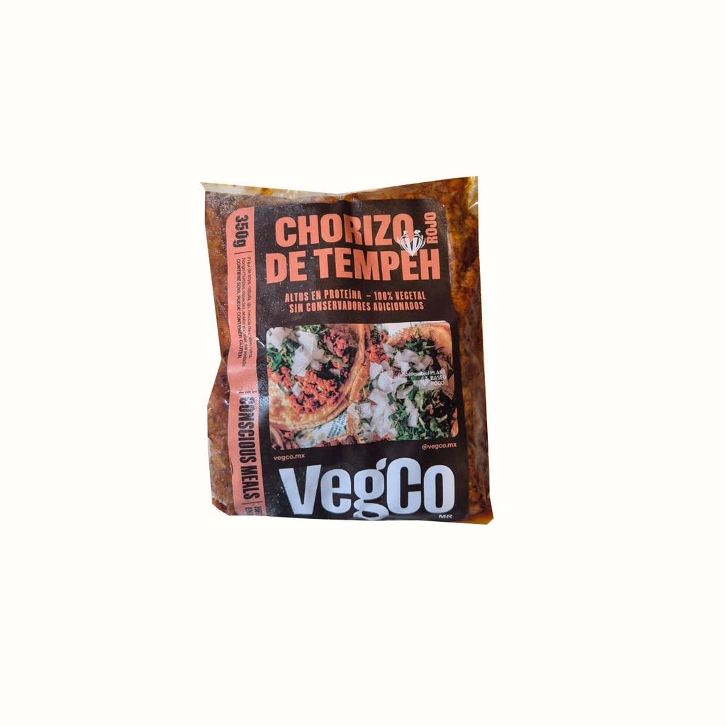 Chorizo Rojo de Tempeh VegCo 350 g