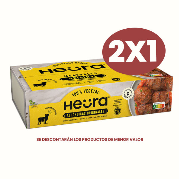 Albóndigas Originales Food Service Heura 2.5 kg