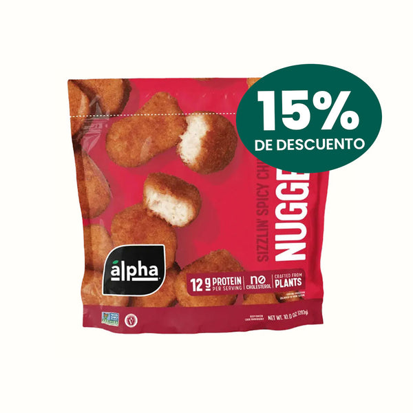 Nuggets Veganos Picantes Alpha Foods 283 g