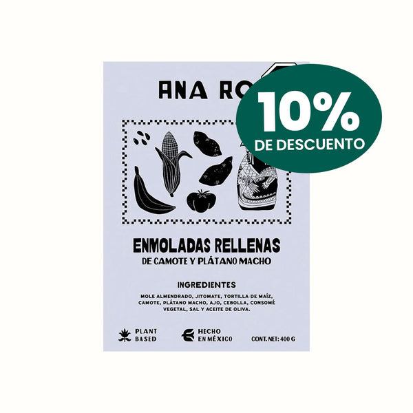 Enmoladas de Camote Ana Ro Foods 400 g