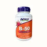 Vitamina B50 Now Foods 100 Cápsulas
