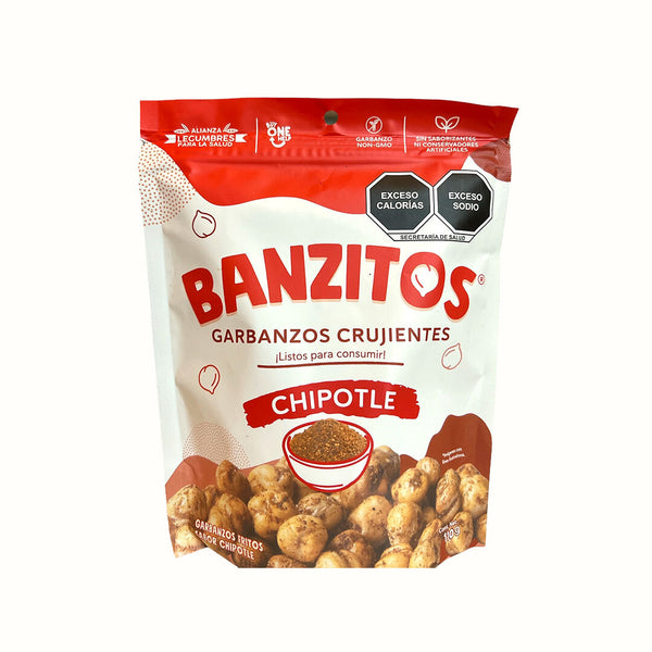 Garbanzos Crujientes Sabor Chipotle Banzitos 110 g