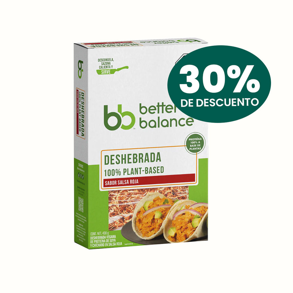 Deshebrada en Salsa Roja Better Balance 400 g