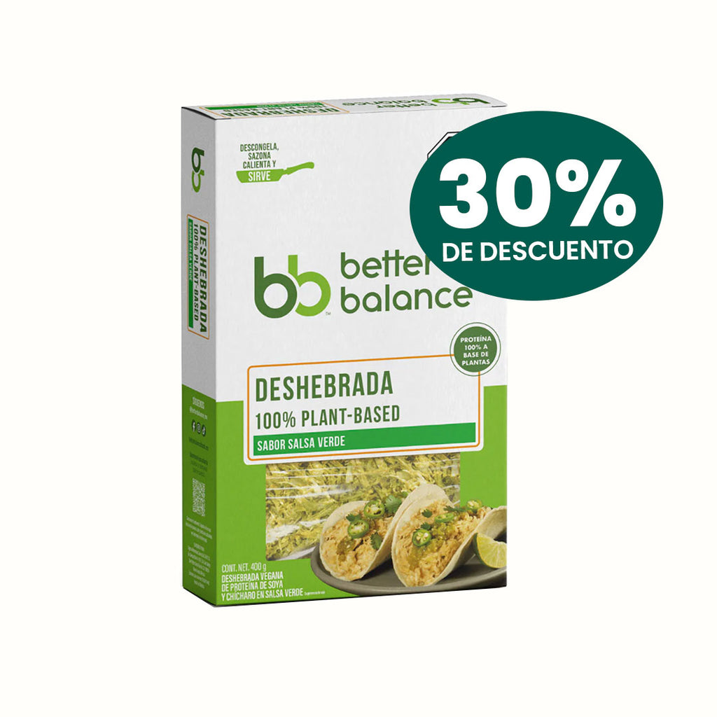 Deshebrada en Salsa Verde Better Balance 400 g
