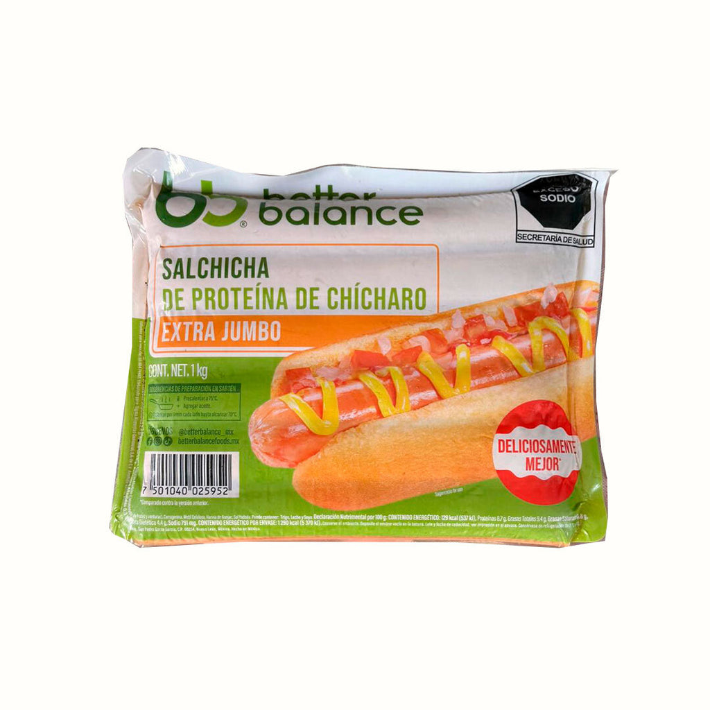 Salchicha Extra Jumbo Vegana Better Balance 1 kg