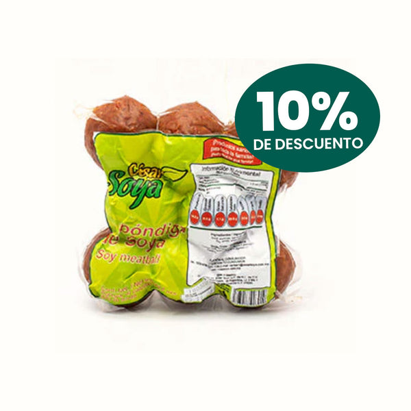 Albóndigas Veganas César Soya 8 pzas 500 g