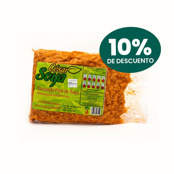 Cochinita Pibil Vegana César Soya 500 g