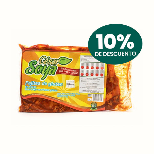 Fajitas en Adobo César Soya 400 g