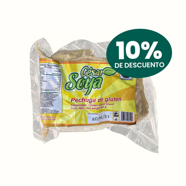 Pechuga de Gluten César Soya 400 g