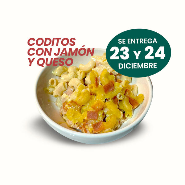 Codito con Jamón y Queso
