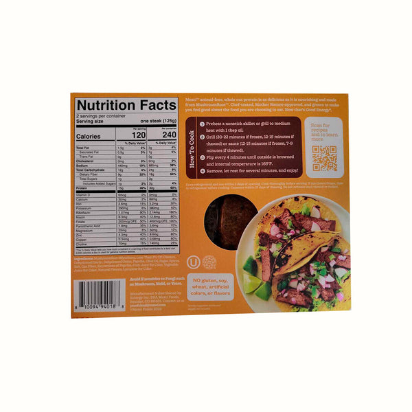 Mushroom Root Carne Asada Vegana Eat Meati 250 g