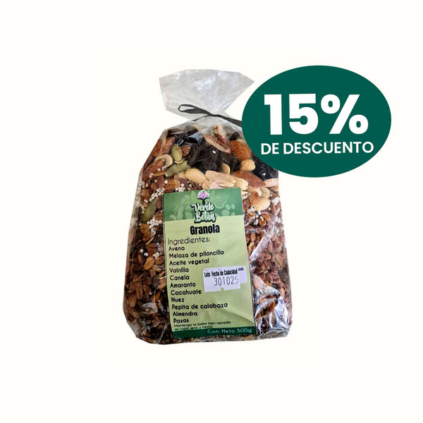 Granola Verde Betún 500 g