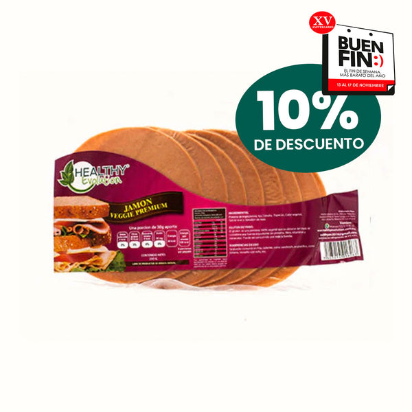 Jamón Vegano Healthy Evolution 250 g