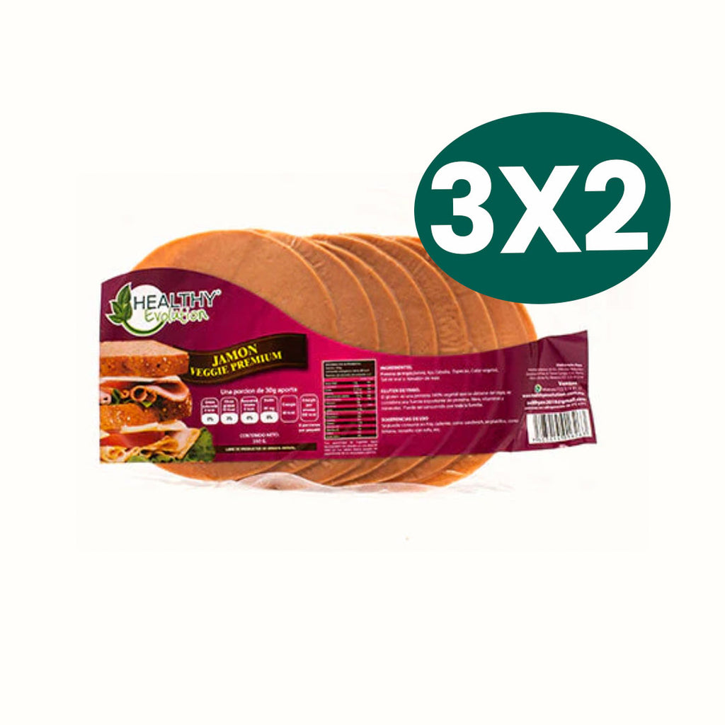 Jamón Vegano Healthy Evolution 250 g