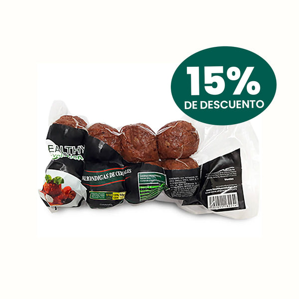 Albóndigas Veganas de Cereales Healthy Evolution (8 piezas) 450 g