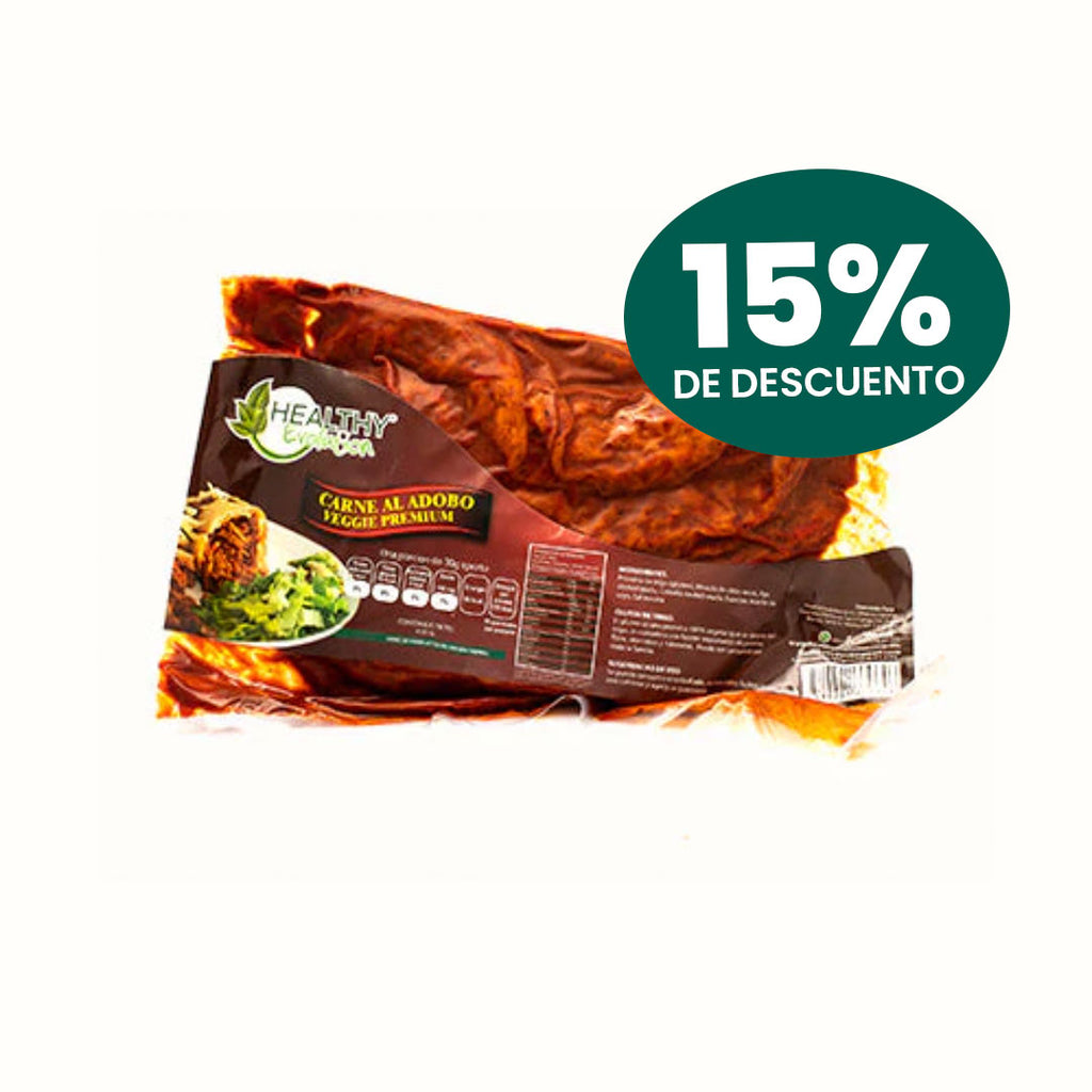 Carne Vegana Adobada Healthy Evolution 450 g