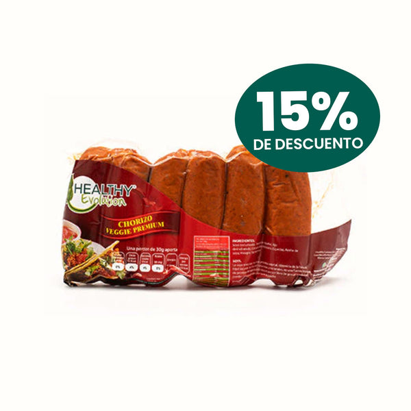 Chorizo Vegano Healthy Evolution 450 g