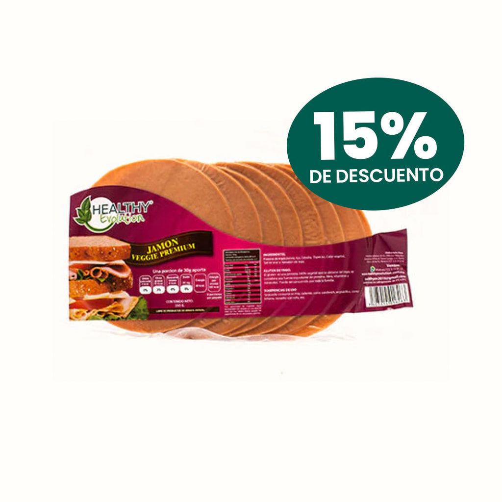 Jamón Vegano Healthy Evolution 250 g