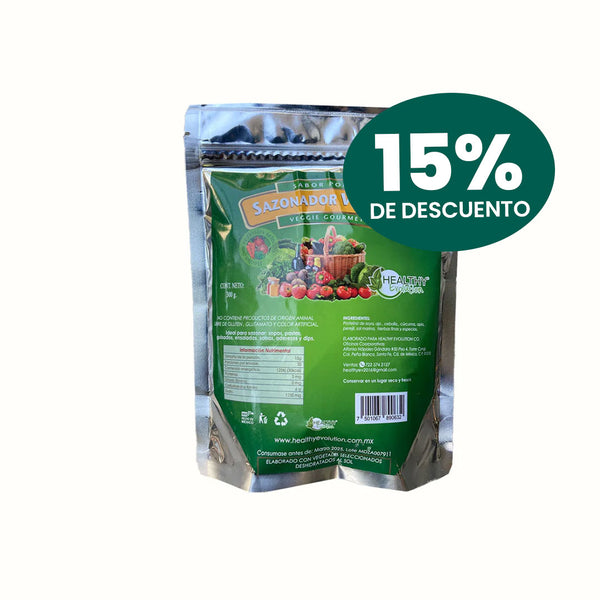 Sazonador Vegetal Sabor Pollo Healthy Evolution 300 g