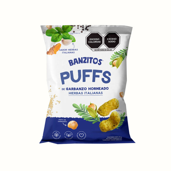 Puffs de Garbanzo Sabor Especias Banzitos 35 g