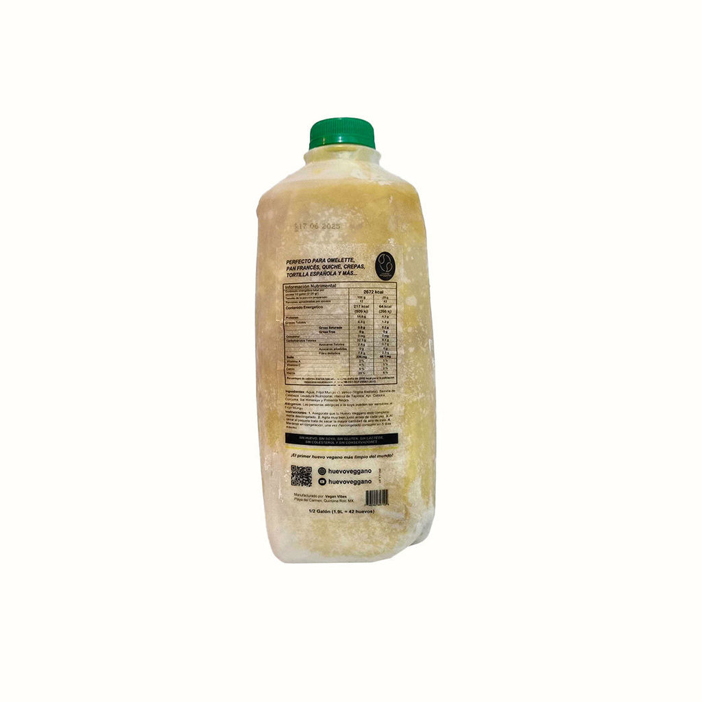 Medio Galón Huevo Veggano Líquido 1.9 L