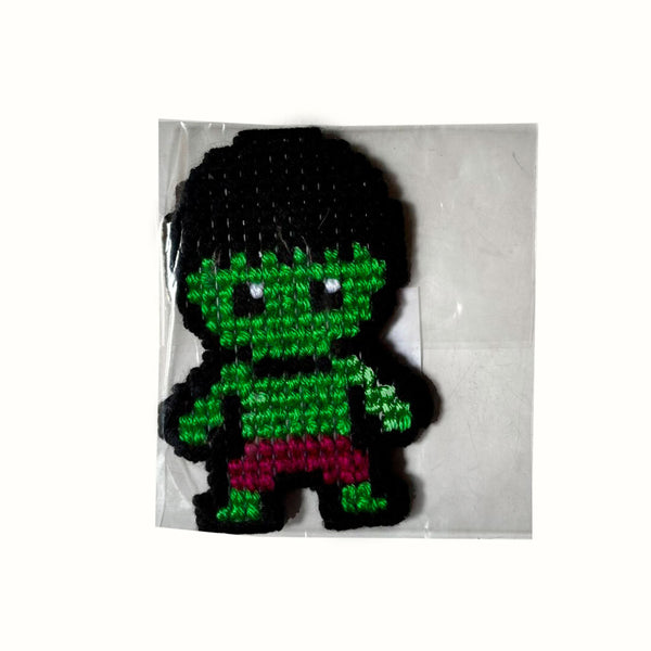 Imán Bordado de Hulk 12cm