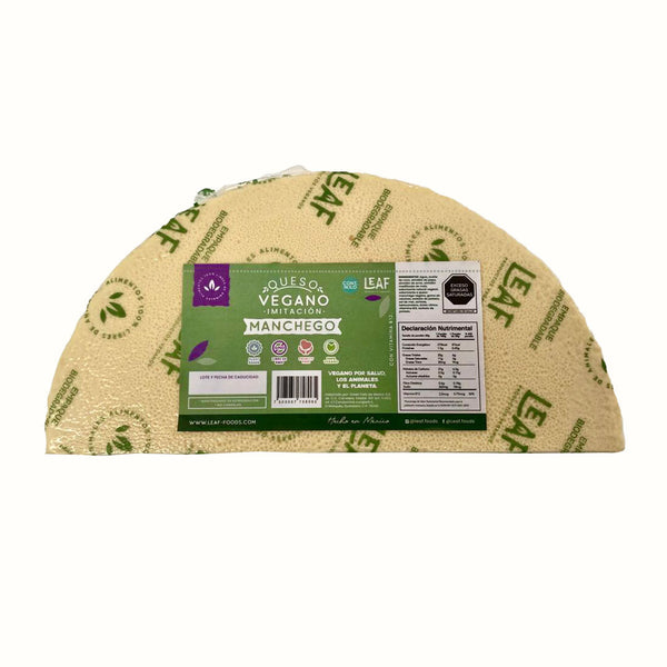 Queso Manchego Vegano Leaf 1 kg