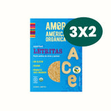 Pasta Orgánica Letritas de Arroz y Quinoa Sin Gluten América Orgánica 227 g