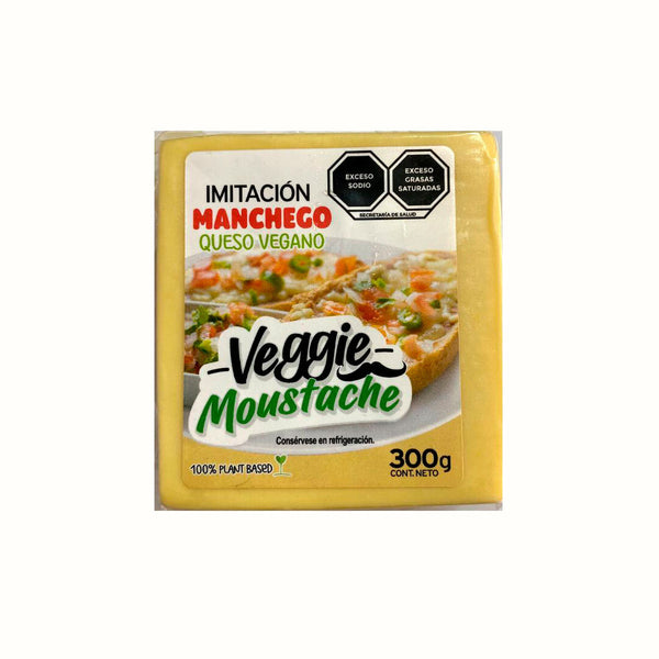 Queso Vegano Manchego Veggie Moustache 300 g