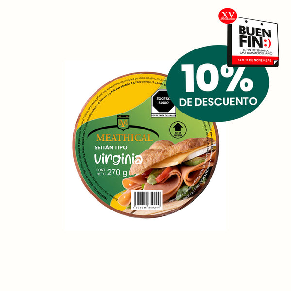 Jamón Vegano Meathical 270 g
