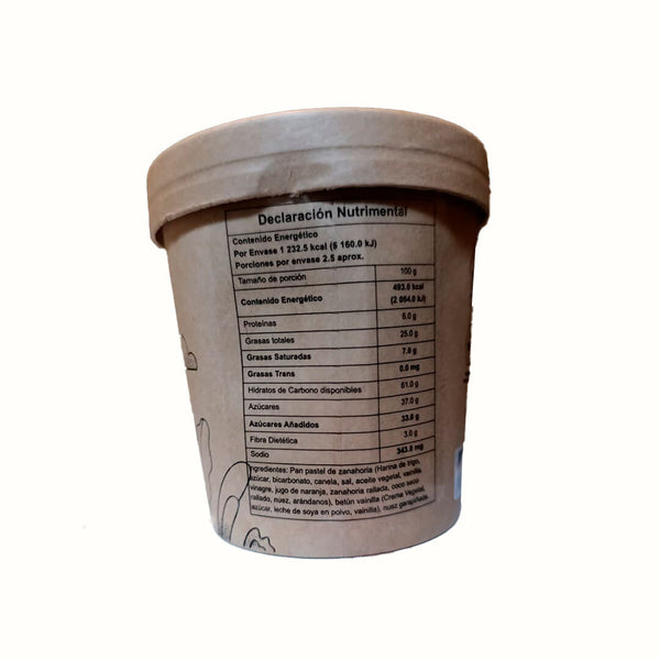 Pastel Helado de Zanahoria Mimosa 317 g