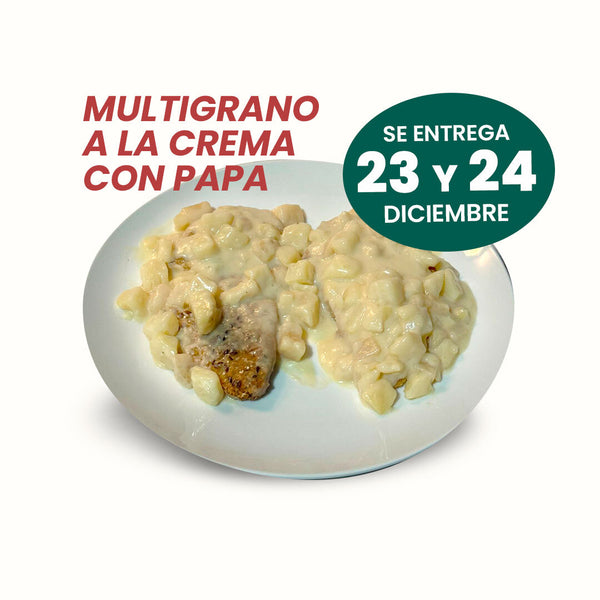 Multigrano a la Crema con Papa