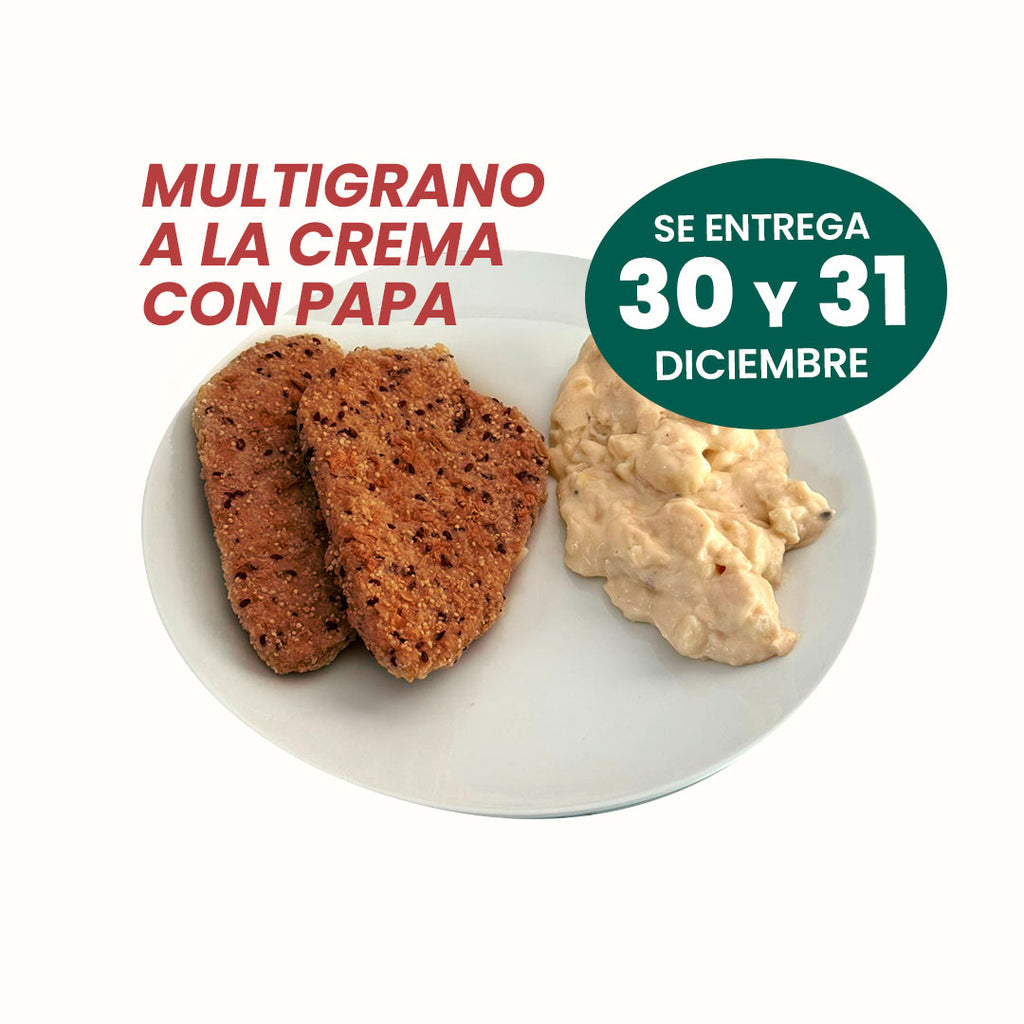 Multigrano a la Crema con Papa