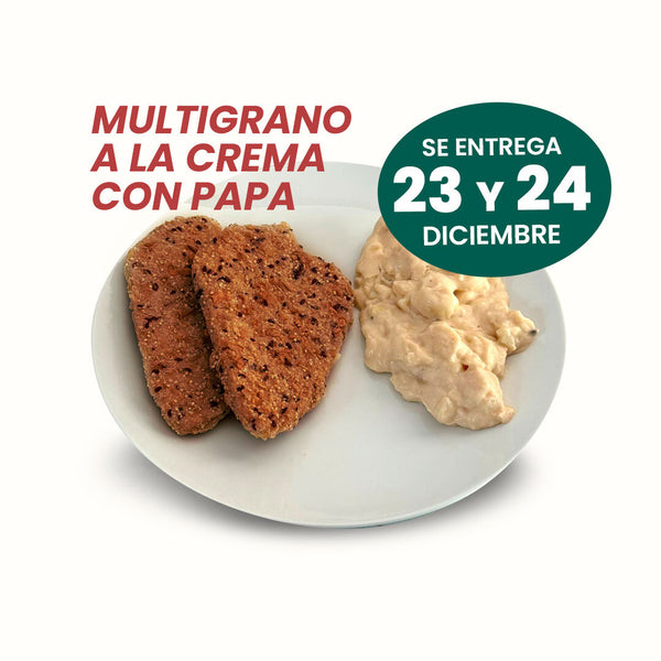 Multigrano a la Crema con Papa