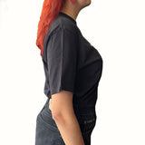 Playera Negra Unisex NO MEAT, NO PAIN - Vegan Mama