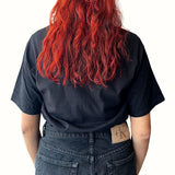 Playera Negra Unisex NO MEAT, NO PAIN - Vegan Mama