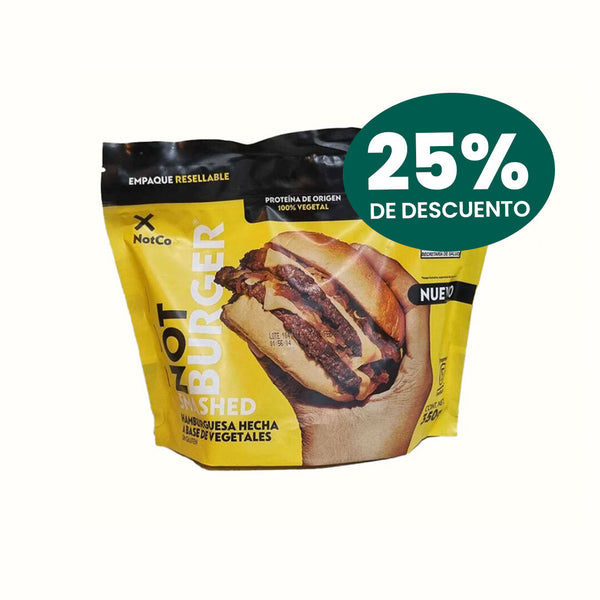 Not Burger Smashed NotCo (5 piezas) 350 g