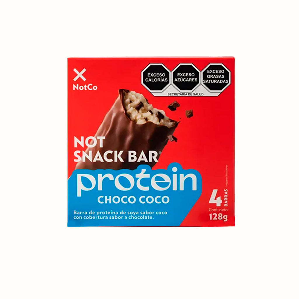 Barra de Proteína Choco Coco NotCo (4 pzs) 128g