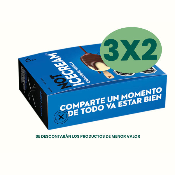 Multipack Paletas Heladas Veganas de Vainilla con Cobertura de Chocolate NotCo 260 g